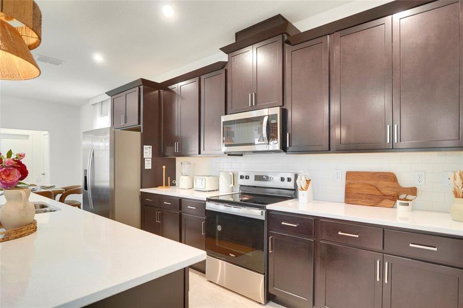 Furnished interior view inside a new home in Solara Resort, Kissimmee (Image 42).