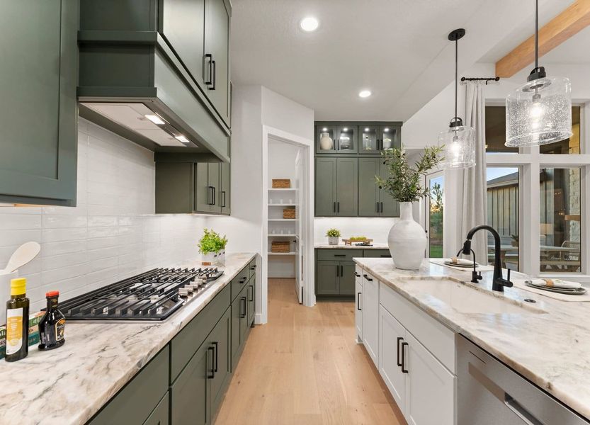Furnished interior view inside a new home in Fulshear Lakes Gardens, Fulshear (Image 24). Furnished interior view inside a new home in Fulshear Lakes Gardens, Fulshear (Image 24).