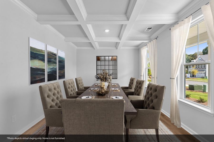 Furnished interior view inside a new home in Fieldstone, Lexington (Image 8).