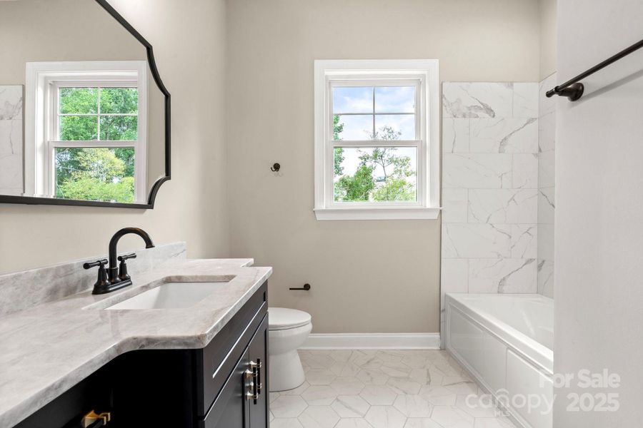 Furnished interior view inside a new home in , Charlotte (Image 27). Furnished interior view inside a new home in , Charlotte (Image 27).