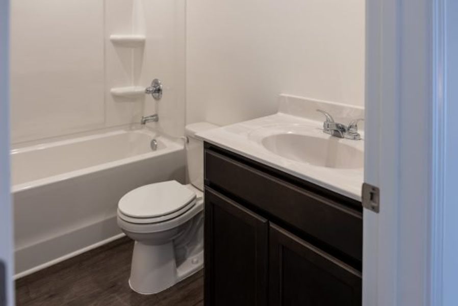 Representative furnished interior of a home built from the Laurel by Piedmont Residential in Meadowyn, Cartersville (Image 7).
