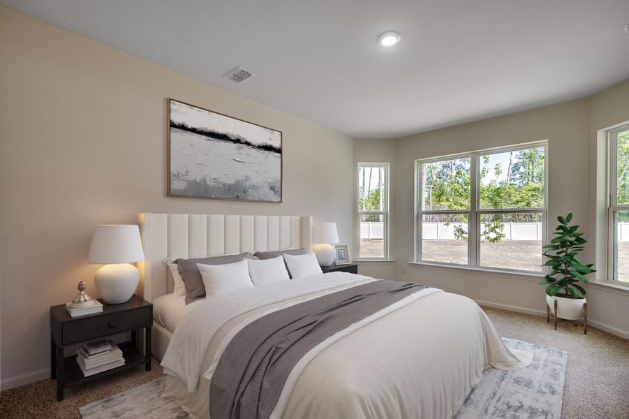 Furnished interior view inside a new home in Ambridge, Conway (Image 6).