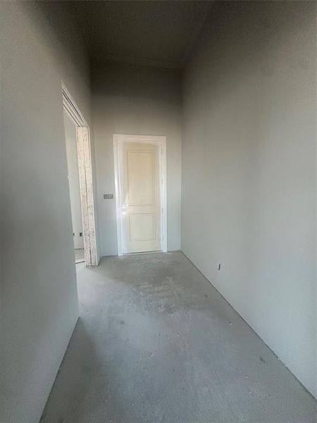 Large foyer enters to kitchen and living and office in foyer entry to the right