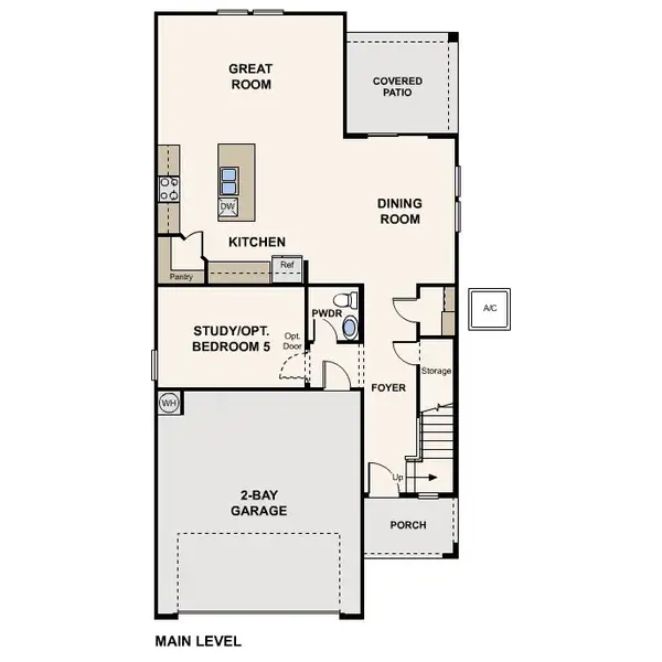 2D floor plan layout of this home in North Copper Canyon, Surprise, AZ (Image 2). 2D floor plan layout of this home in North Copper Canyon, Surprise, AZ (Image 2).