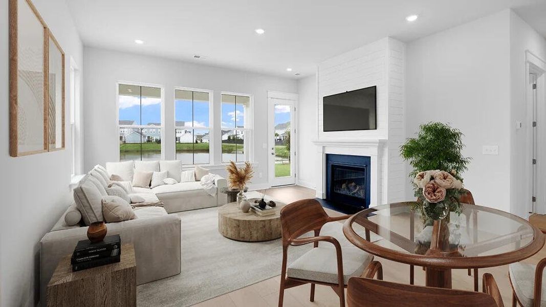 Furnished interior view inside a new home in Carnes Crossroads, Summerville (Image 3).