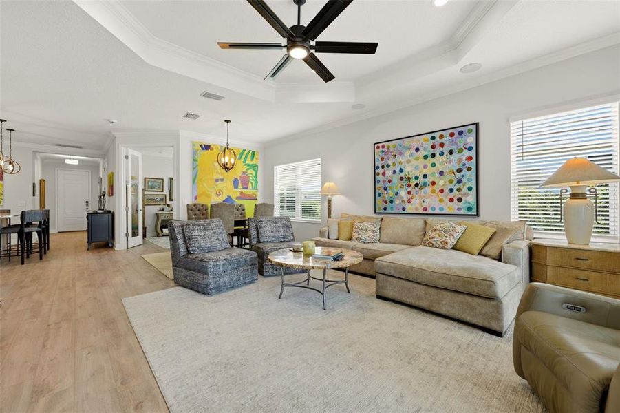 Furnished interior view inside a new home in , Venice (Image 8).