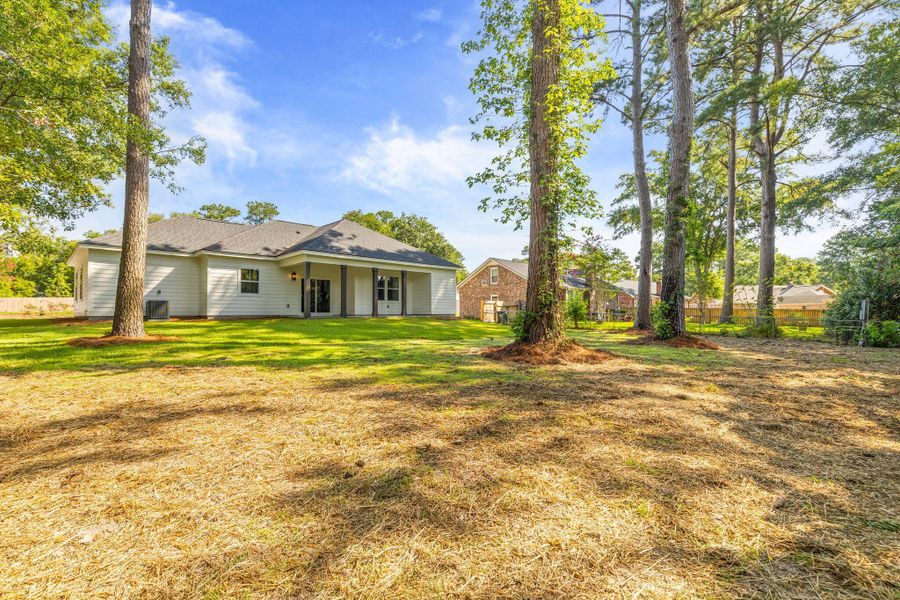 Exterior details and patio area of a home in , Summerville (Image 3).