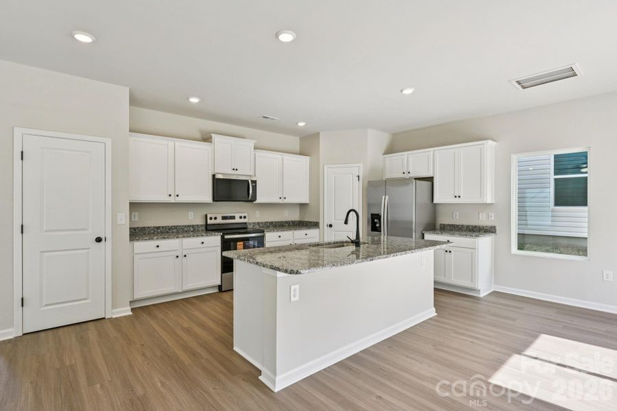 Furnished interior view inside a new home in Willow Estates, Shelby (Image 14).