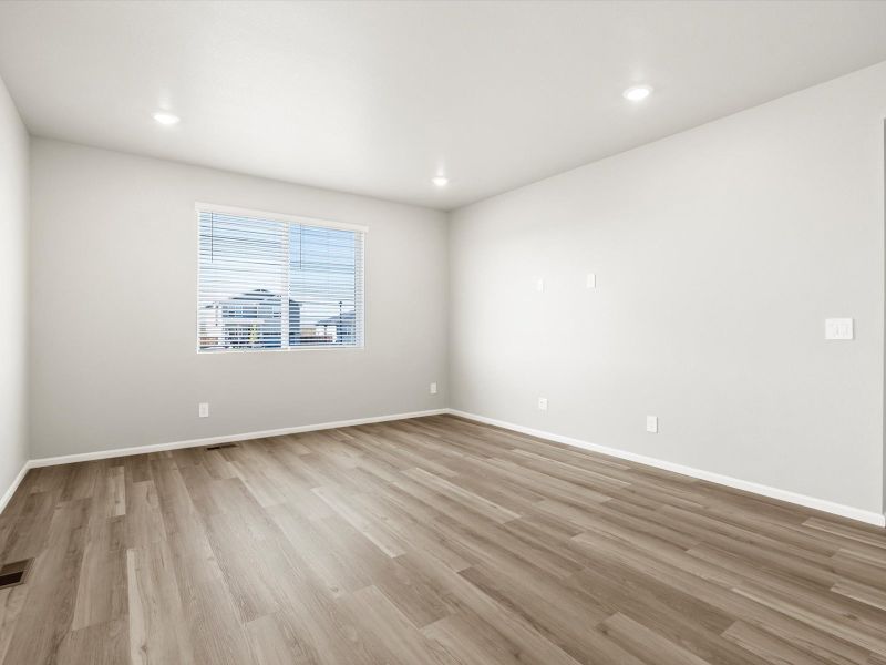 Spacious, unfurnished interior of a new home in Buffalo Highlands: The Canyon Collection, Commerce City (Image 9). Spacious, unfurnished interior of a new home in Buffalo Highlands: The Canyon Collection, Commerce City (Image 9).