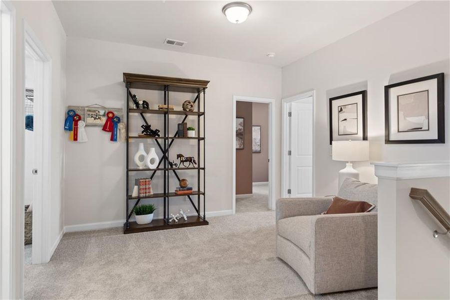 Furnished interior view inside a new home in Capstone Estates, Chattanooga (Image 8).