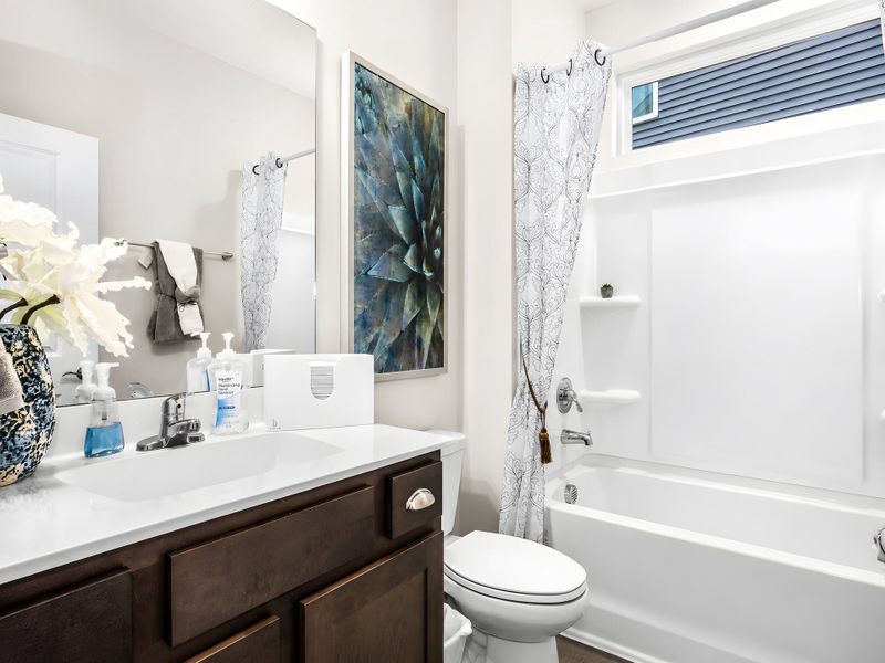 Representative furnished interior of a home built from the The Cherry Grove by Chesapeake Homes in Heritage Park at Longs, Longs (Image 21).