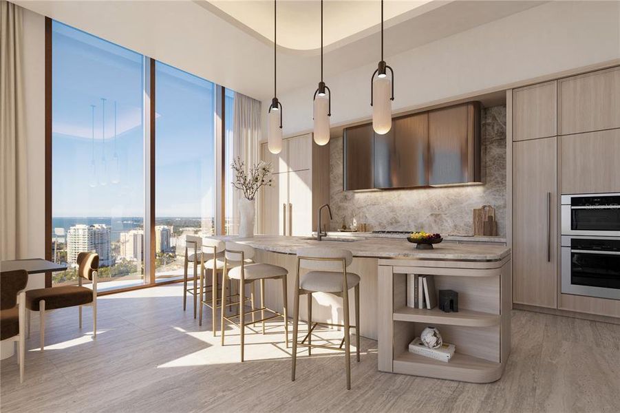 Furnished interior view inside a new home in , Sarasota (Image 4).