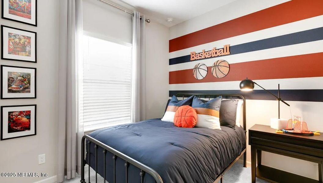 Furnished interior view inside a new home in Saddle Oaks, Jacksonville (Image 9).