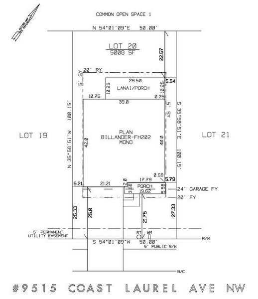 2D floor plan layout of this home in Cannon Run, Concord, NC (Image 3). 2D floor plan layout of this home in Cannon Run, Concord, NC (Image 3).