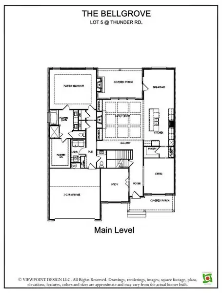 2D floor plan layout of this home in , Buford, GA (Image 8).