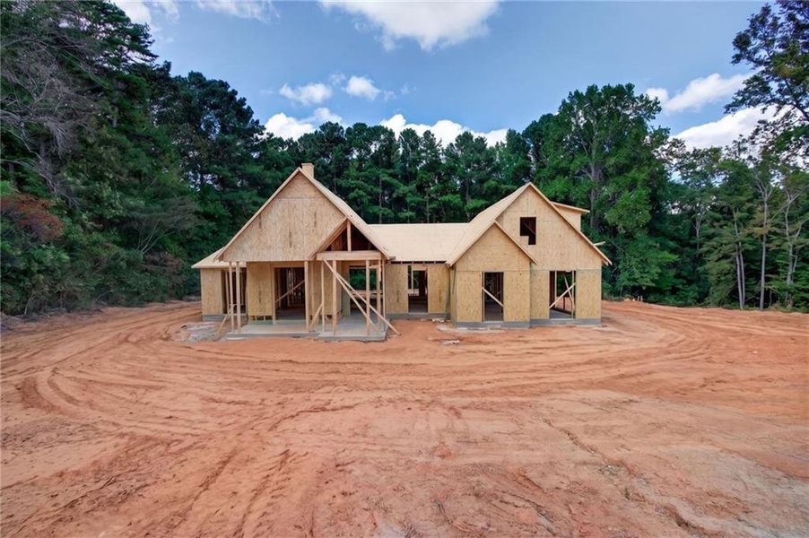 In-progress construction of a new home in , Dallas, GA (Image 51). In-progress construction of a new home in , Dallas, GA (Image 51).