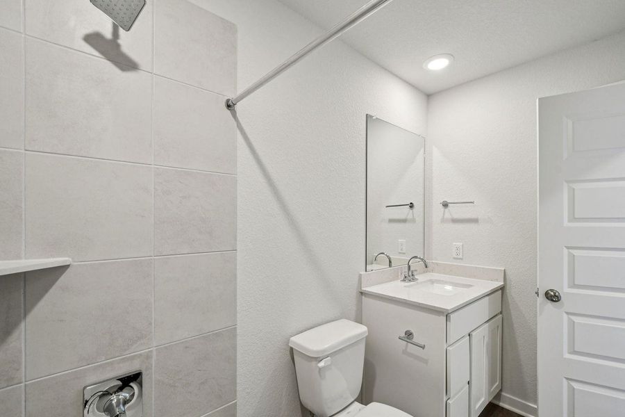 Furnished interior view inside a new home in Avery Centre, Round Rock (Image 12).