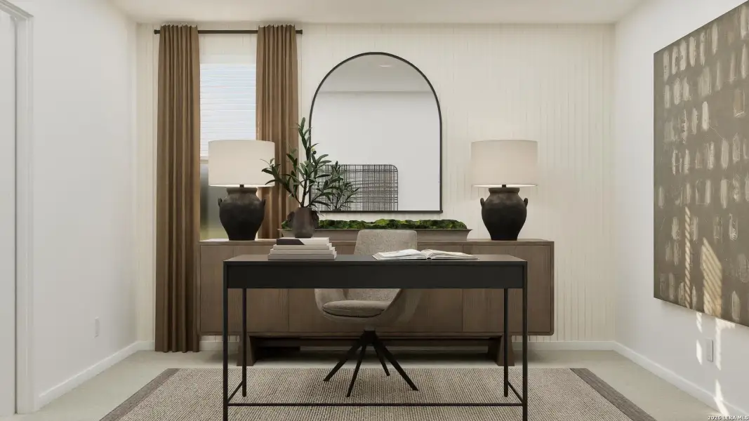 Furnished interior view inside a new home in Navarro Ranch, Seguin (Image 33).