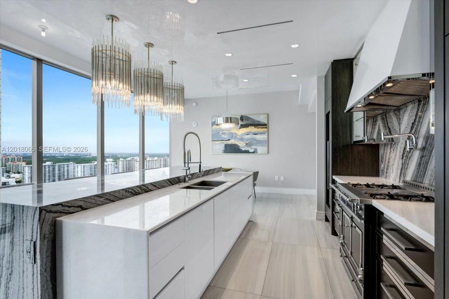 Furnished interior view inside a new home in The Estates at Acqualina, Sunny Isles Beach (Image 4). Furnished interior view inside a new home in The Estates at Acqualina, Sunny Isles Beach (Image 4).