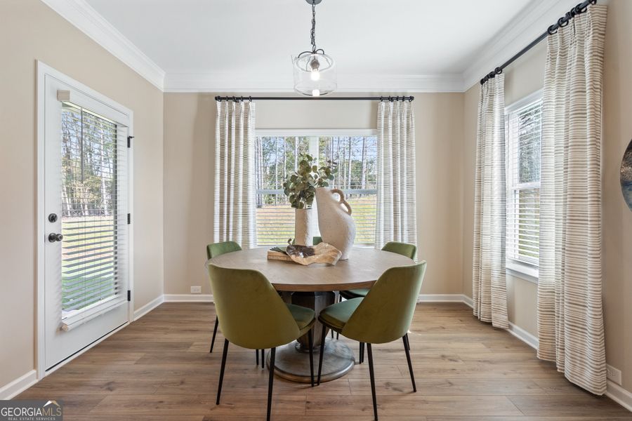 Furnished interior view inside a new home in Maddox Station, Eatonton (Image 21).