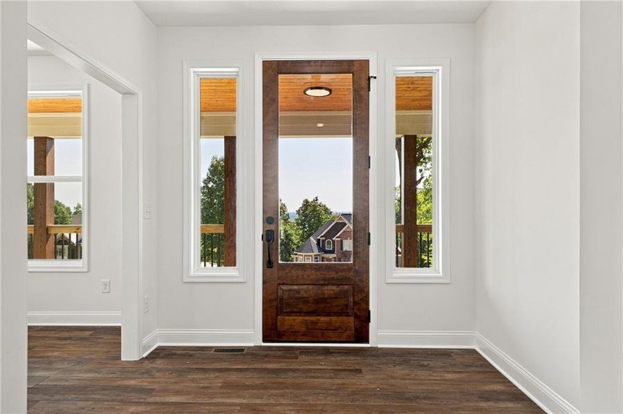 Spacious, unfurnished interior of a new home in , Cedartown (Image 44).