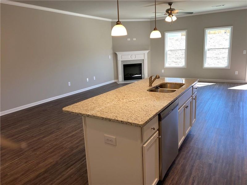 Furnished interior view inside a new home in , Oakwood (Image 5). Furnished interior view inside a new home in , Oakwood (Image 5).