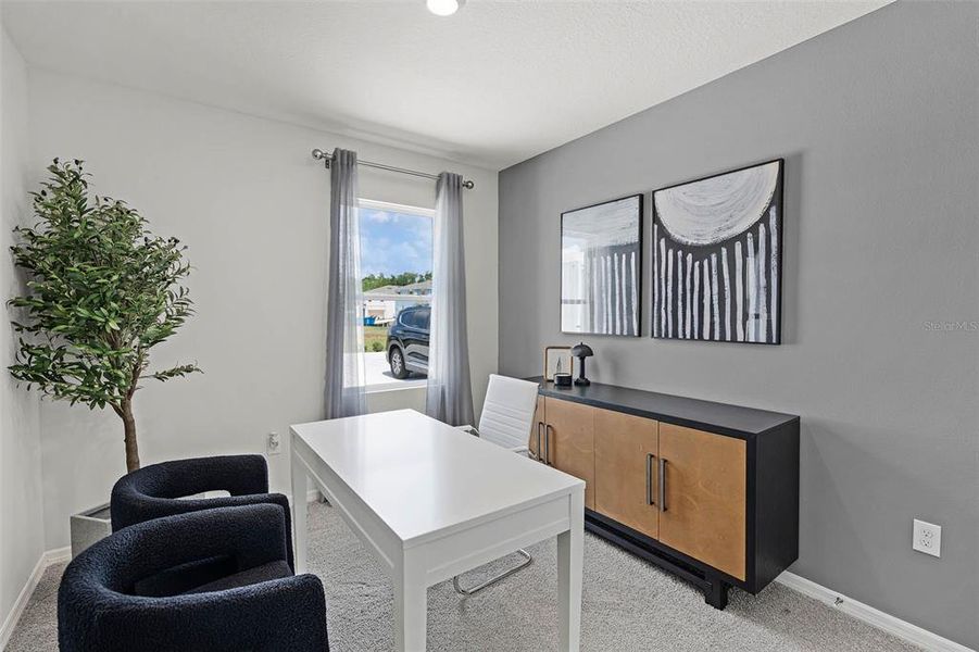 Furnished interior view inside a new home in , Lakeland (Image 8).