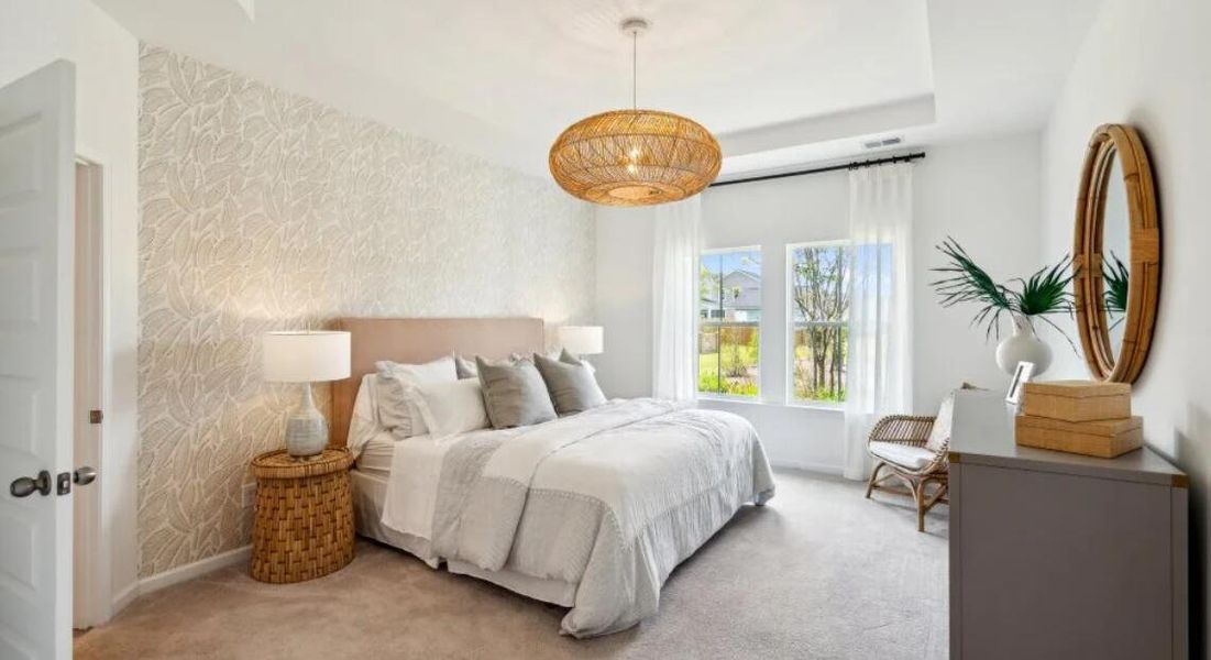 Furnished interior view inside a new home in , Summerville (Image 6). Furnished interior view inside a new home in , Summerville (Image 6).