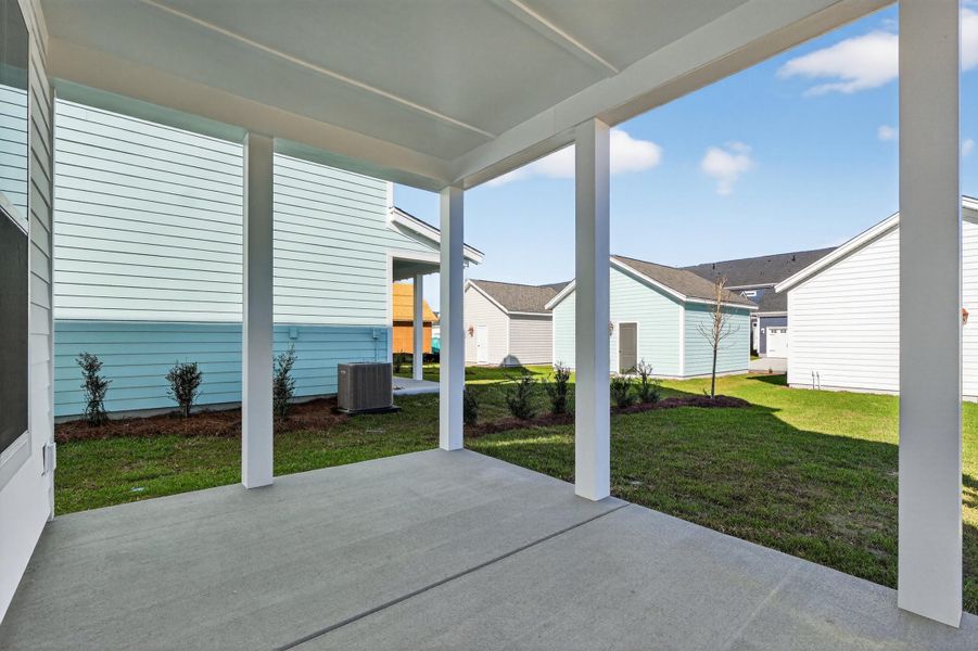 Exterior details and patio area of a home in , Summerville (Image 22).