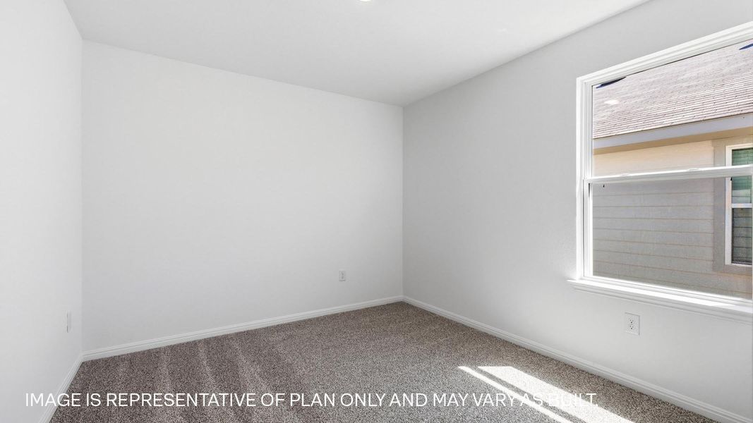 Representative unfurnished interior of a home built from the The Easton by D.R. Horton in Prairie Lakes, Buda (Image 20).