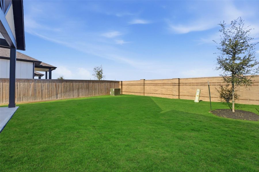 Exterior details and patio area of a home in , Cypress (Image 4).