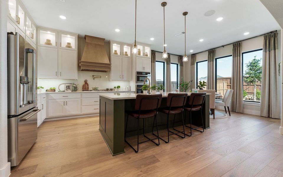 Furnished interior view inside a new home in Marvida, Cypress (Image 6).