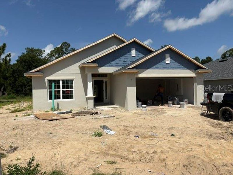 In-progress construction of a new home in Juliette Falls, Dunnellon, FL (Image 4). In-progress construction of a new home in Juliette Falls, Dunnellon, FL (Image 4).