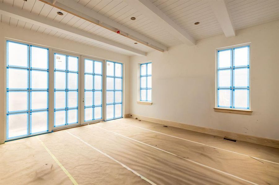 In-progress construction of a new home in , University Park, TX (Image 5).