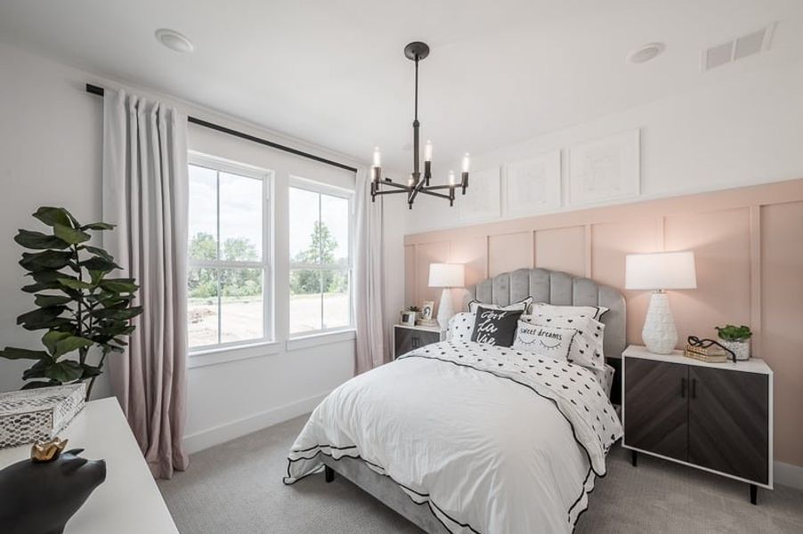 Representative furnished interior of a home built from the Goldeneye by Tri Pointe Homes in Cascade at Azalea Trails, Cypress (Image 29). Representative furnished interior of a home built from the Goldeneye by Tri Pointe Homes in Cascade at Azalea Trails, Cypress (Image 29).