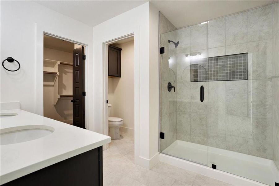 Furnished interior view inside a new home in The Preserve At Country Ridge, Sherman (Image 8).