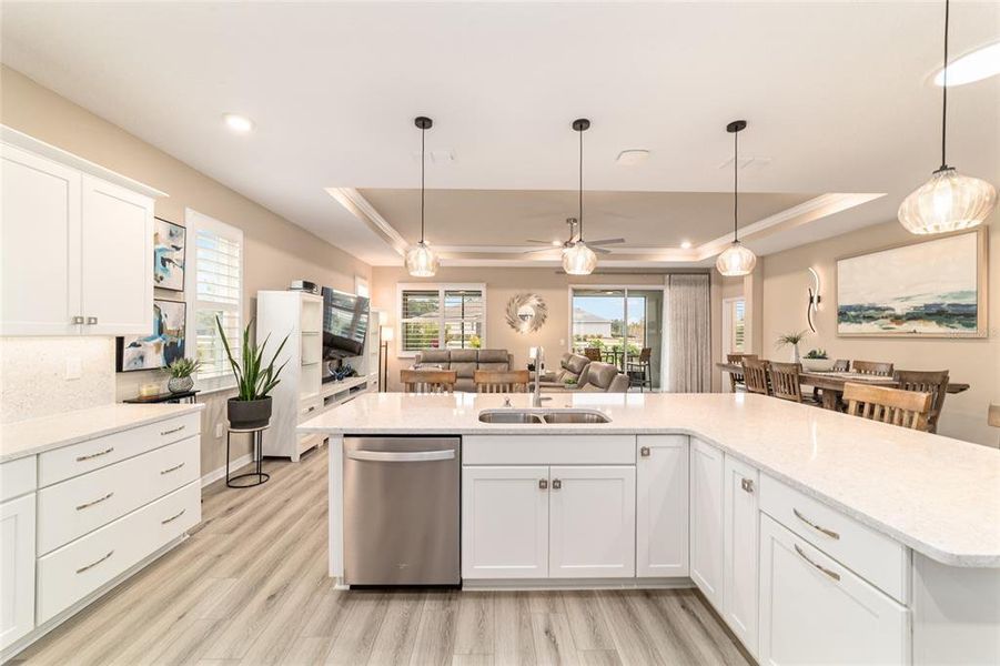 Furnished interior view inside a new home in , Ocala (Image 6). Furnished interior view inside a new home in , Ocala (Image 6).