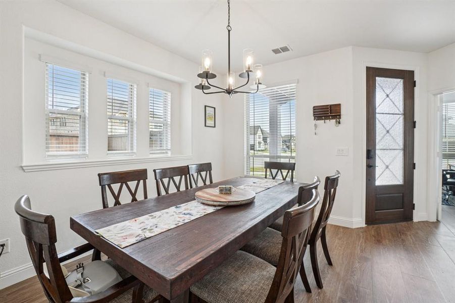 Furnished interior view inside a new home in , Wylie (Image 35). Furnished interior view inside a new home in , Wylie (Image 35).