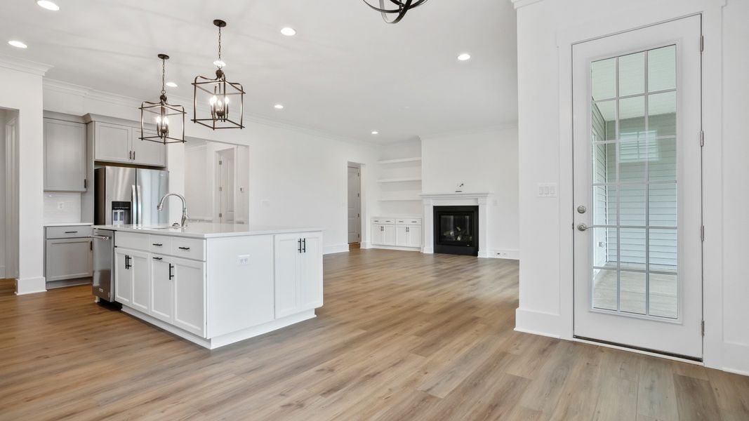 Representative furnished interior of a home built from the The Haven by DRB Elevate. in Brook Run, Fort Mill (Image 11).