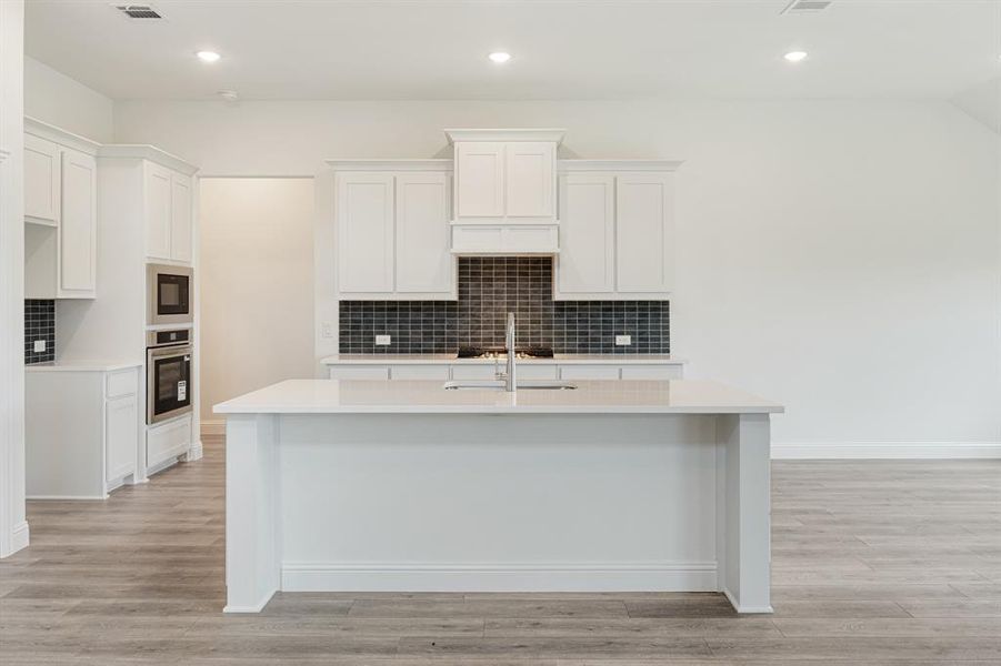 Furnished interior view inside a new home in East Oak Creek, Commerce (Image 11). Furnished interior view inside a new home in East Oak Creek, Commerce (Image 11).