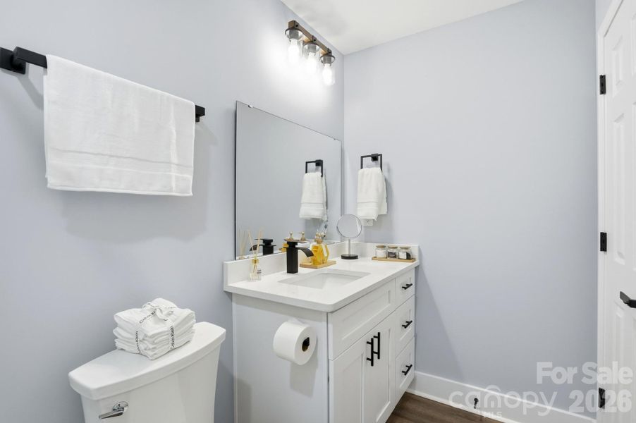 Furnished interior view inside a new home in , Albemarle (Image 10).