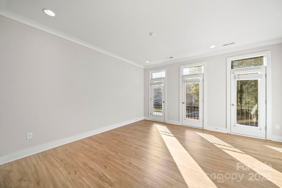 Spacious, unfurnished interior of a new home in , Huntersville (Image 25).