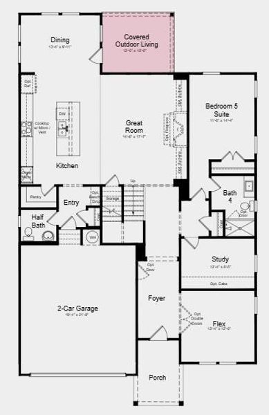 2D floor plan layout of this home in Auburn Glen, Dacula, GA (Image 3). 2D floor plan layout of this home in Auburn Glen, Dacula, GA (Image 3).