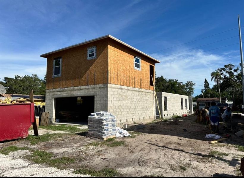 Front exterior of a new home in , St. Petersburg, FL, highlighting curb appeal (Image 14).
