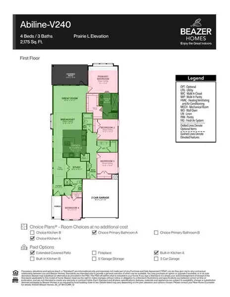 Home features 4 bedrooms, 3 baths, and over 2,100 square feet of living space.