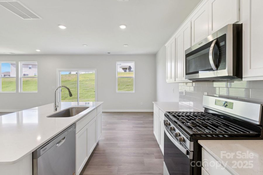 Furnished interior view inside a new home in The Trails at Carpenter Farms, Lincolnton (Image 8).