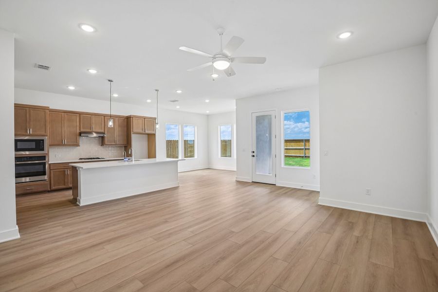 Spacious, unfurnished interior of a new home in Freedom at Anthem, Kyle (Image 17). Spacious, unfurnished interior of a new home in Freedom at Anthem, Kyle (Image 17).