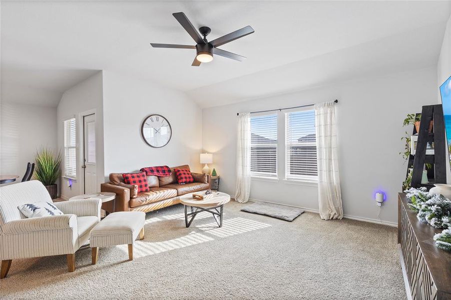 Furnished interior view inside a new home in Liberty Trails, Fort Worth (Image 25).