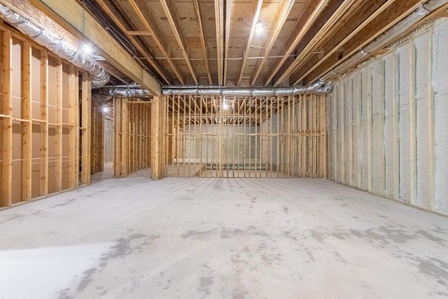 In-progress construction of a new home in , Milton, GA (Image 49).