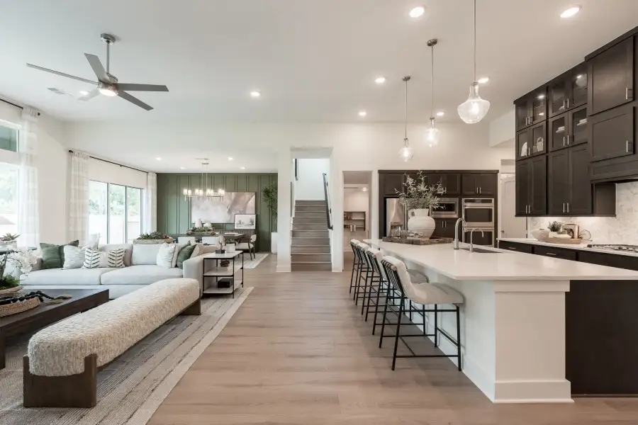 Furnished interior view inside a new home in Pecan Ridge, Fulshear (Image 8).